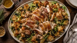 Copycat Zuni Cafe Chicken Bread Salad