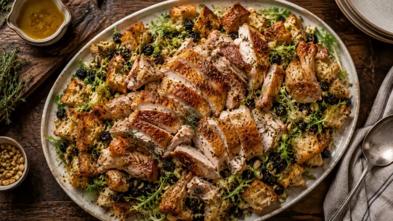 Copycat Zuni Cafe Chicken Bread Salad