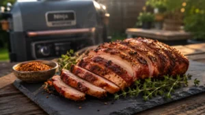 Ninja Woodfire Grill smoked Chicken Breast Recipe