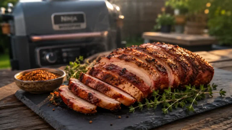 Ninja Woodfire Grill smoked Chicken Breast Recipe
