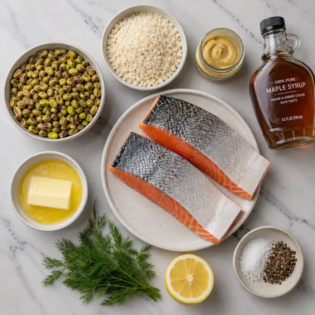Pistachio Crusted Salmon