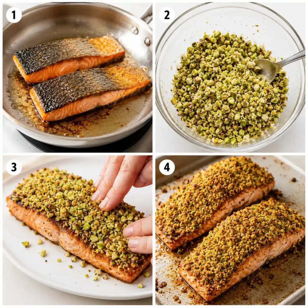 Pistachio Crusted Salmon Keg Recipe