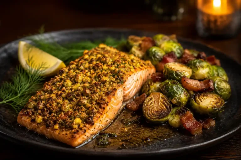 best pistachio crusted salmon