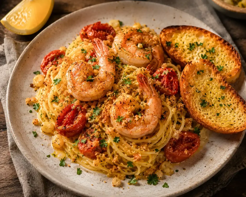 step 7 spaghetti portofino recipe