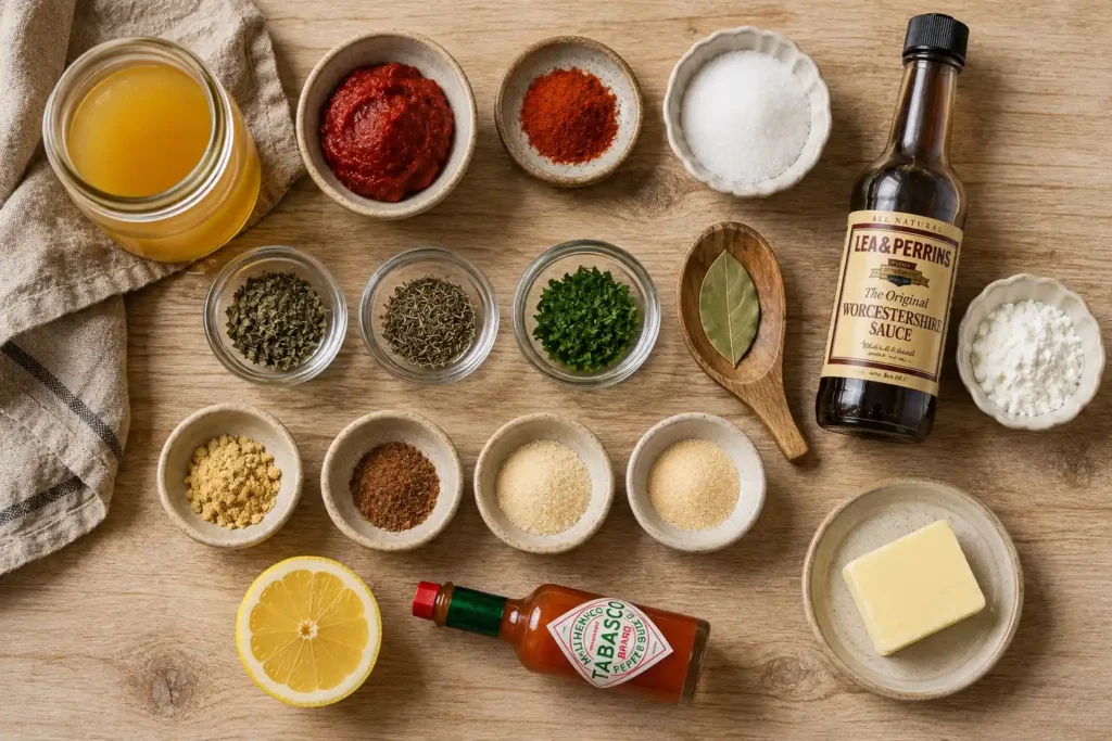 swiss chalet sauce ingredients