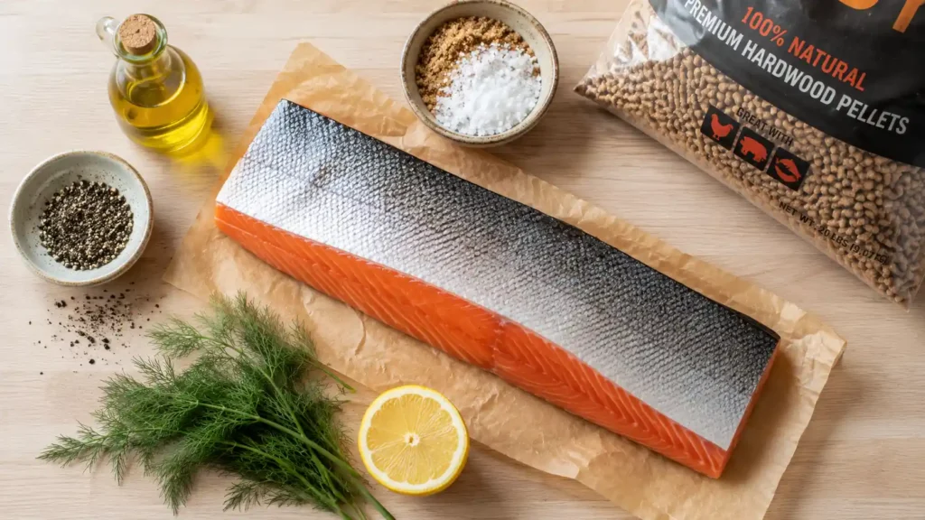 Ninja Woodfire Grill Smoked Salmon Ingredients