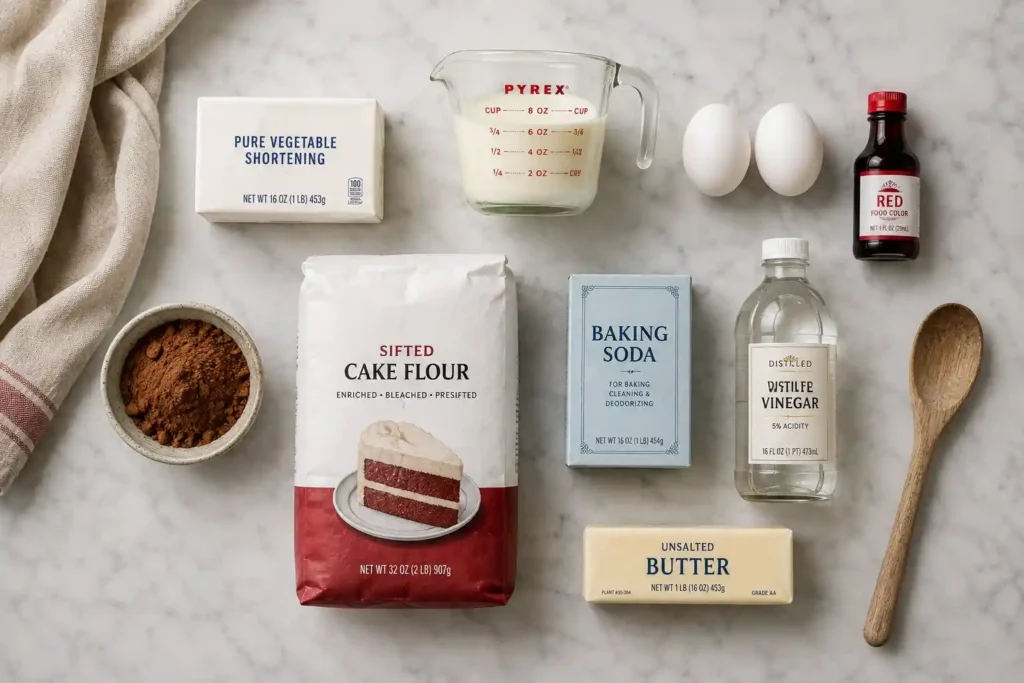 Waldorf Astoria Red Velvet Cake Ingredients